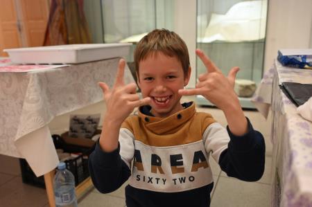 Delavnica sitotiska (foto Ana Čič)