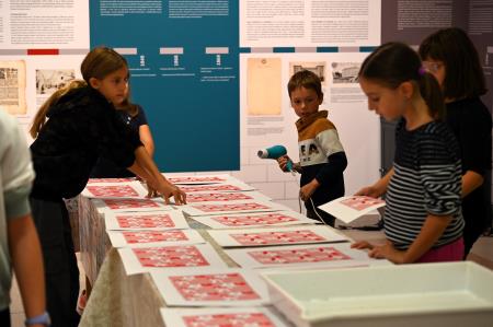 Delavnica sitotiska (foto Ana Čič)