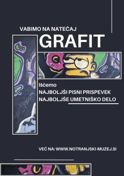 Vabilo na natečaj Grafit